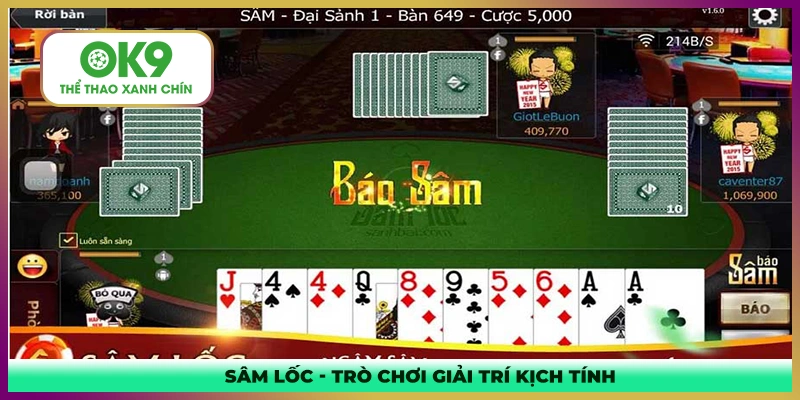 Sâm lốc - Game bài giải trí đầy kịch tính